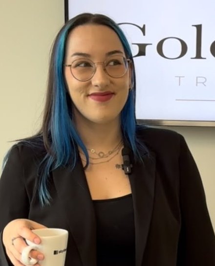 Giulia, lesgever Italiaans bij Goldfingers Trainings